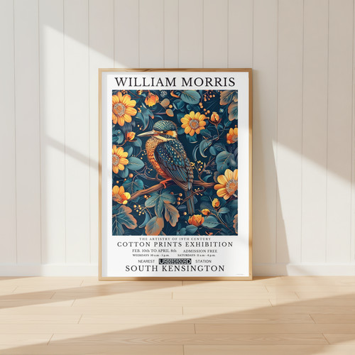 William morris kingfisher - william,