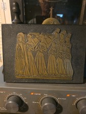 Brass Castle Rubbing Of Sir