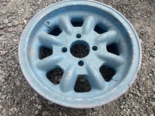 1 Only Very Rough Old Magnesium Minilight Wheel 13 X 6 - Poss Hillman Vauxhall?