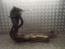 Kawasaki ZX6R ZX-6R P7F P8F 2007-2008 Exhaust Manifold Down Pipes Collector Box 