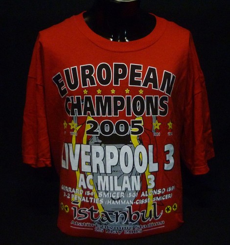 Liverpool football shirt 2005 - shirt,