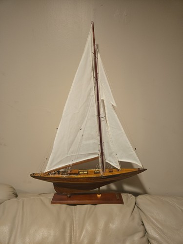 Handcrafted model yacht - handcrafted,