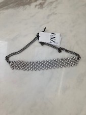 BNWT ZARA Silver Maxi Jewel