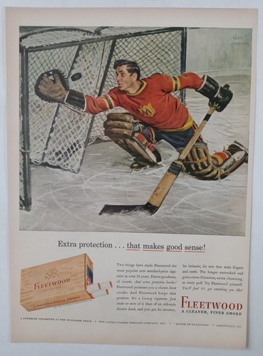 Fleetwood cigarettes hockey - fleetwood,