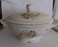 Antique ZEH SCHERZER Bavaria Germany 60 JAHRE  Tureen/soup Large Server With Lid