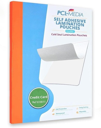 Cold seal laminating pouches - cold,