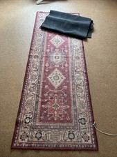 Ruggable Washable Beautiful Runner Rug And Under Pad (thick)