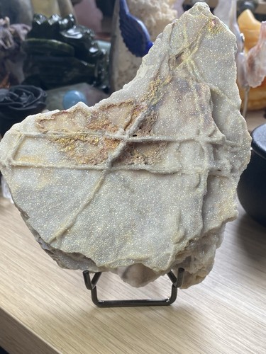 Aura sphalerite specimen slice - aura,