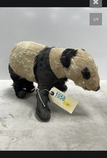 Rare Merrythought vintage collectable  1940’s Panda Teddy Bear mohair 15 inch