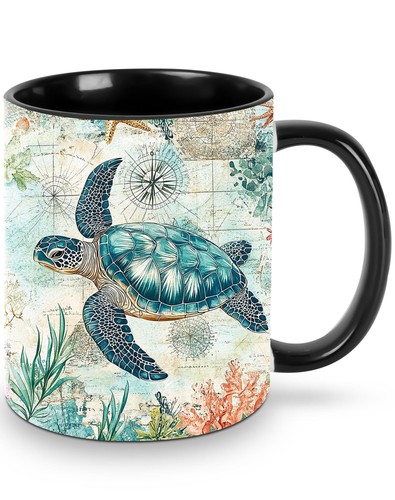 Sea turtle 11oz - ​​turtle,