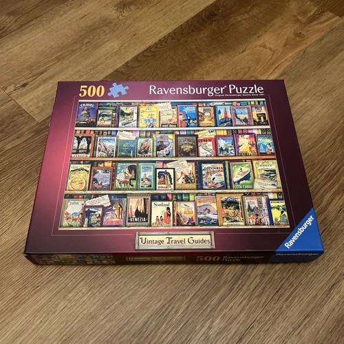 Travel guides puzzle 500 piece - travel,