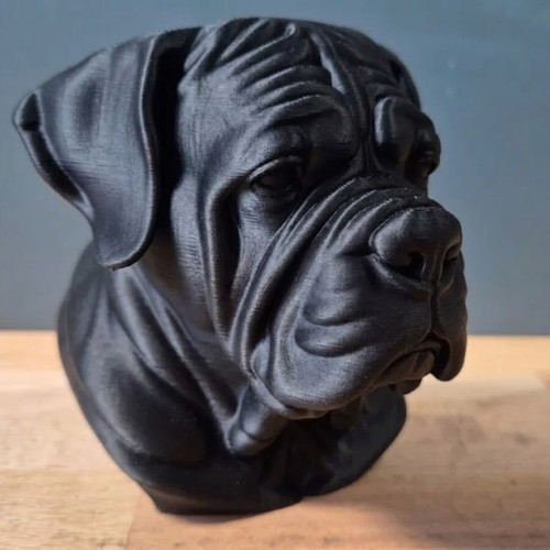 Neapolitan mastiff dog bust - mastiff,