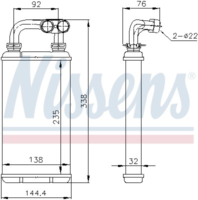 Heat exchanger interior - heat, exchanger,