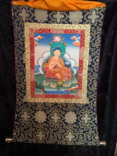 Nagarjuna thangka - nagarjuna,
