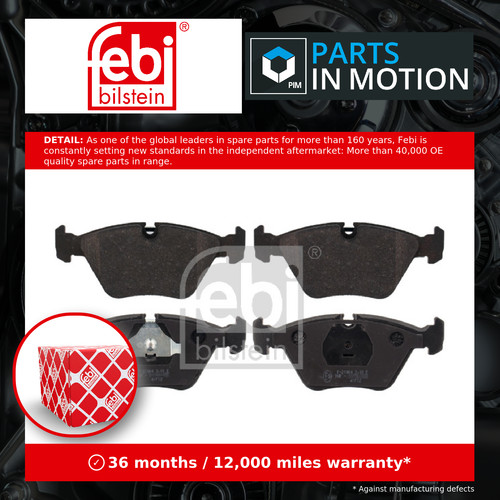 Brake pads set fits jaguar - brake,