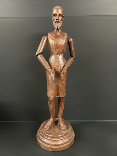 Handcarved wood articulated - handcarved,