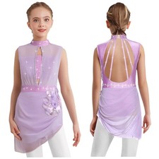 Kids Girls Mock Neck