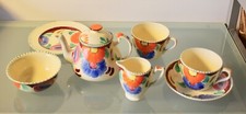 Era Ware Art Deco Hand Painted Part Tea Set.