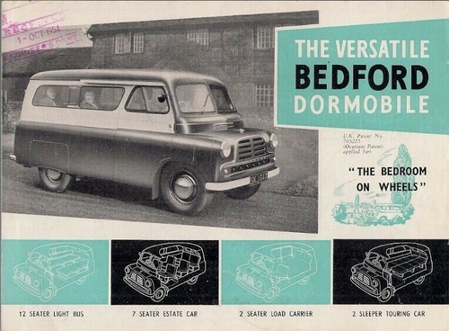 Bedford mark dormobile - ca, v