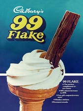 Cadburys 99 Ice Cream, Retro