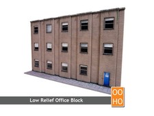 LOW RELIEF MODERN OFFICE BLOCK