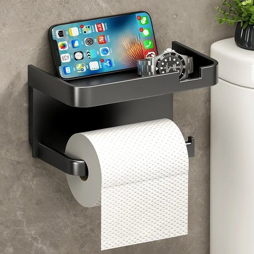 Wall mounted toilet roll - wall,