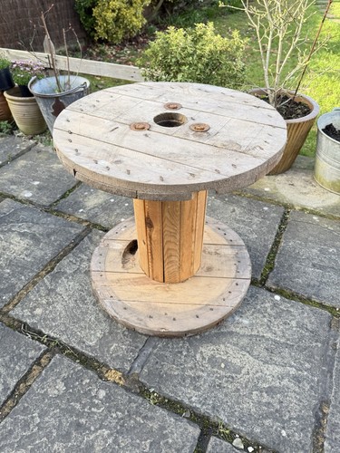 Wooden cable drum - wooden, 55cm