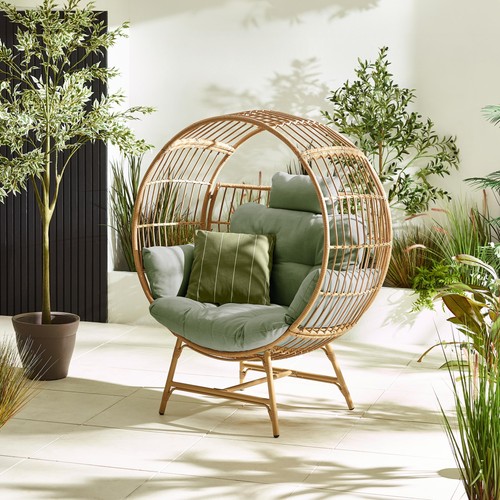 Boca rattan cocoon garden - rattan,
