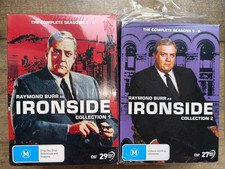 Ironside Collection 1  & 2 DVD Complete Seasons 1 - 4 & 5 - 8 (Every series)