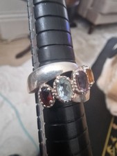 Vintage multi gem ring - vintage,