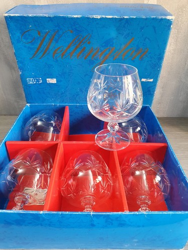 Bohemia crystal brandy glass - glass, x