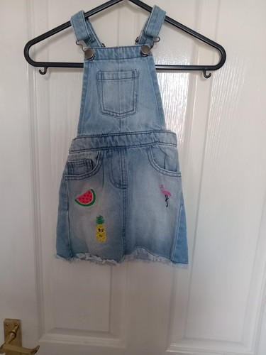 Girl summer denim blue - summer,