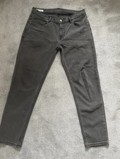 Zara Grey Straight Leg Jeans