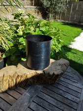 A House Doctor Metal Plant Pot 25 Cm In Height and 21cm In Diameter