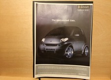 Original 2003 MCC SMART BRABUS magazine advert frame-ready wall-art flat-pack