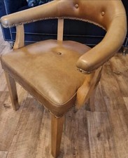 Timothy oulton for halo leather desk chair RRP1.5 k