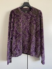 Needles Men’s Velour Paisley