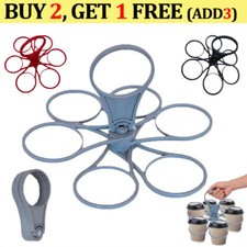 Foldable Drinks Holder Holiday, Coffee Carrier Drink Holder 6-Cup- Drink Holder~