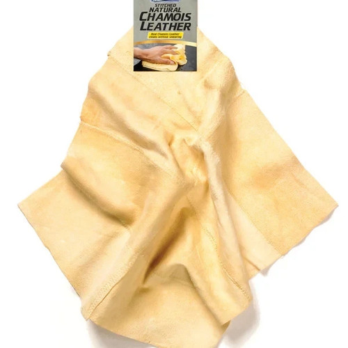Natural chamois leather - natural,