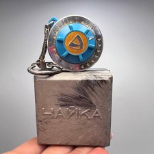 1992 "Chaika" Mechanical Timer Keychain USSR Space Limited Edition Box Documents