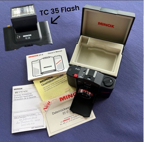 Vintage minox camera tc - &,