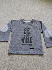 Boys 12-18 Months Grey Long Sleeve Top / Jumper
