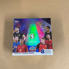 Topps Match Attax UEFA EURO 2024 Trading Cards full box 36 packets. SKu box 31