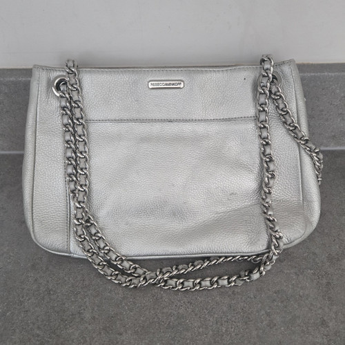 Rebecca minkoff silver pebbled - rebecca,