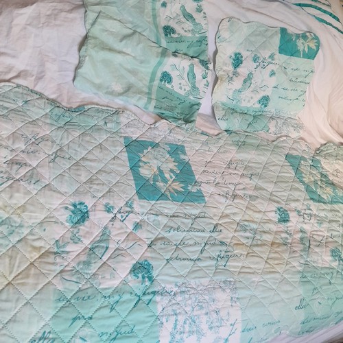Quilted piece floral - quilted, 4