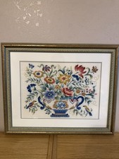 Large Vintage Framed