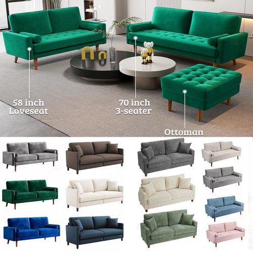 Seater corduroy sofa - seater,
