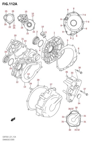Suzuki genuine ring - ring, x