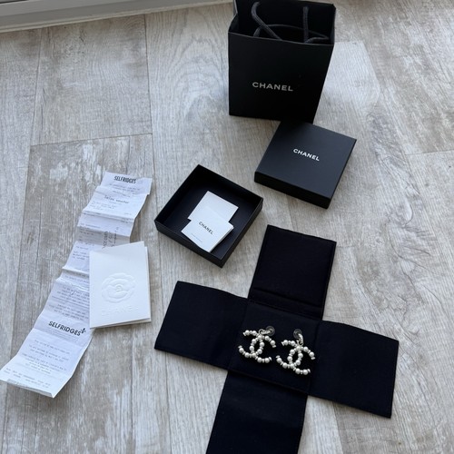 Chanel pearl crystal drop - cc,