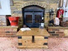 Old Antique Pine Chest